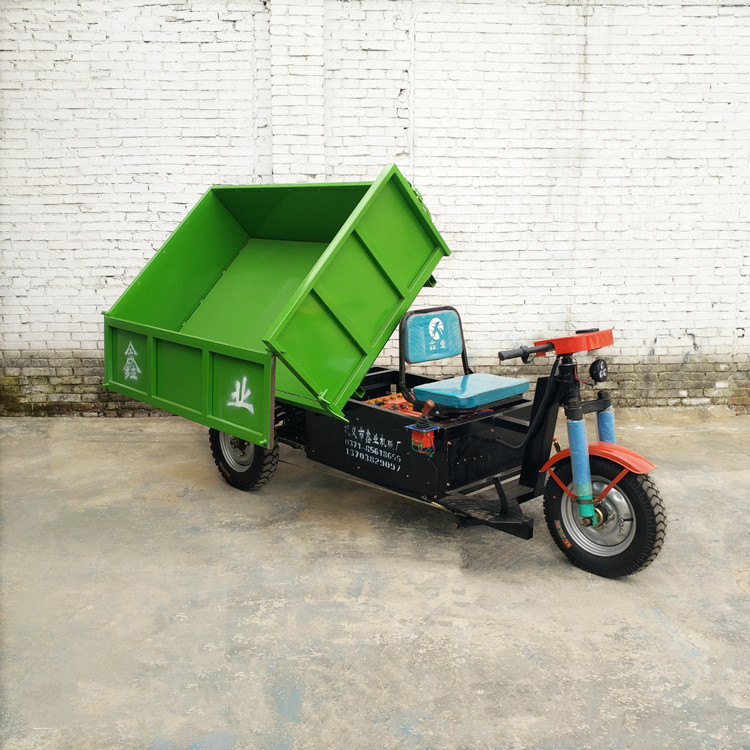 側翻電動翻斗車為適合多種工況使用